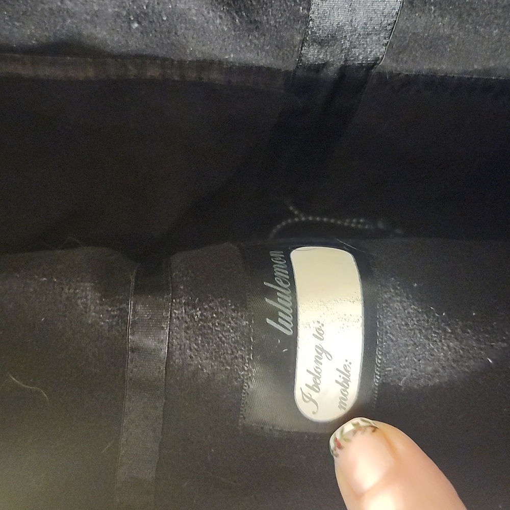 Lululemon Apres Yoga Allover Logo Sports Lined Hooded Jacket Rain Coat - Picture 6 of 11